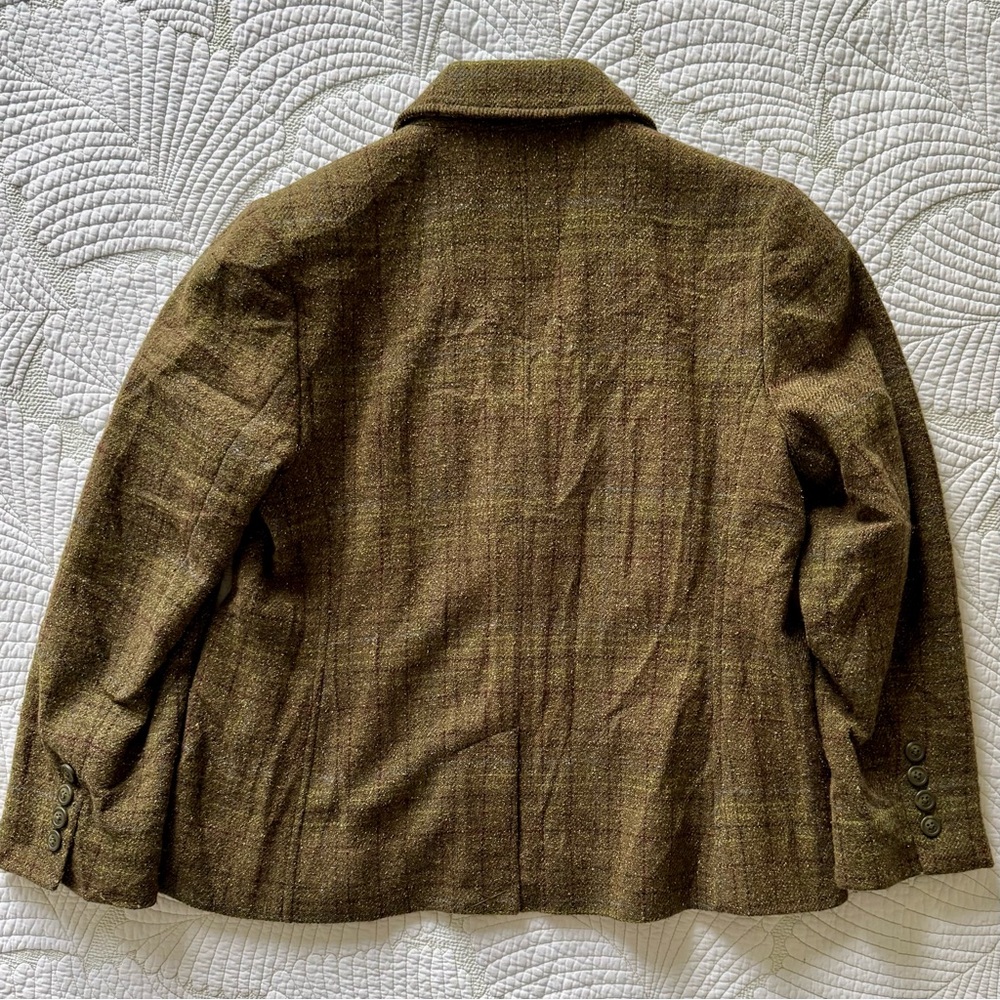 L.L. Bean Women's Olive Blazer Jacket- Size XS Petite - Picture 8 of 8